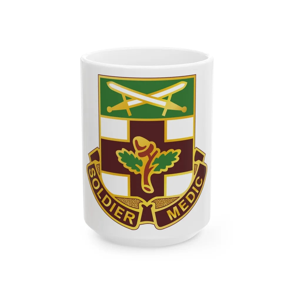 232 Medical Battalion (U.S. Army) White Coffee Mug-15oz-Go Mug Yourself