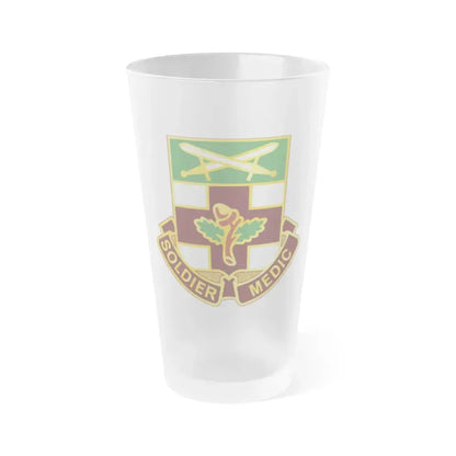 232 Medical Battalion (U.S. Army) Frosted Pint Glass 16oz Default Title - Go Mug Yourself