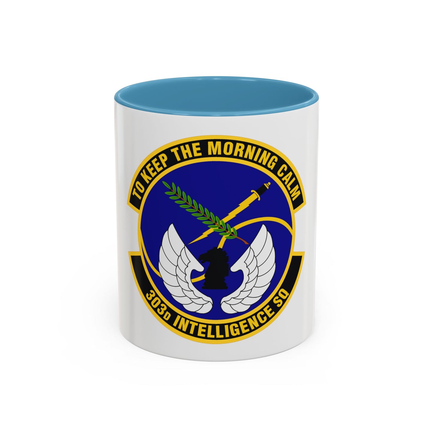303d Intelligence Squadron (U.S. Air Force) Accent Coffee Mug