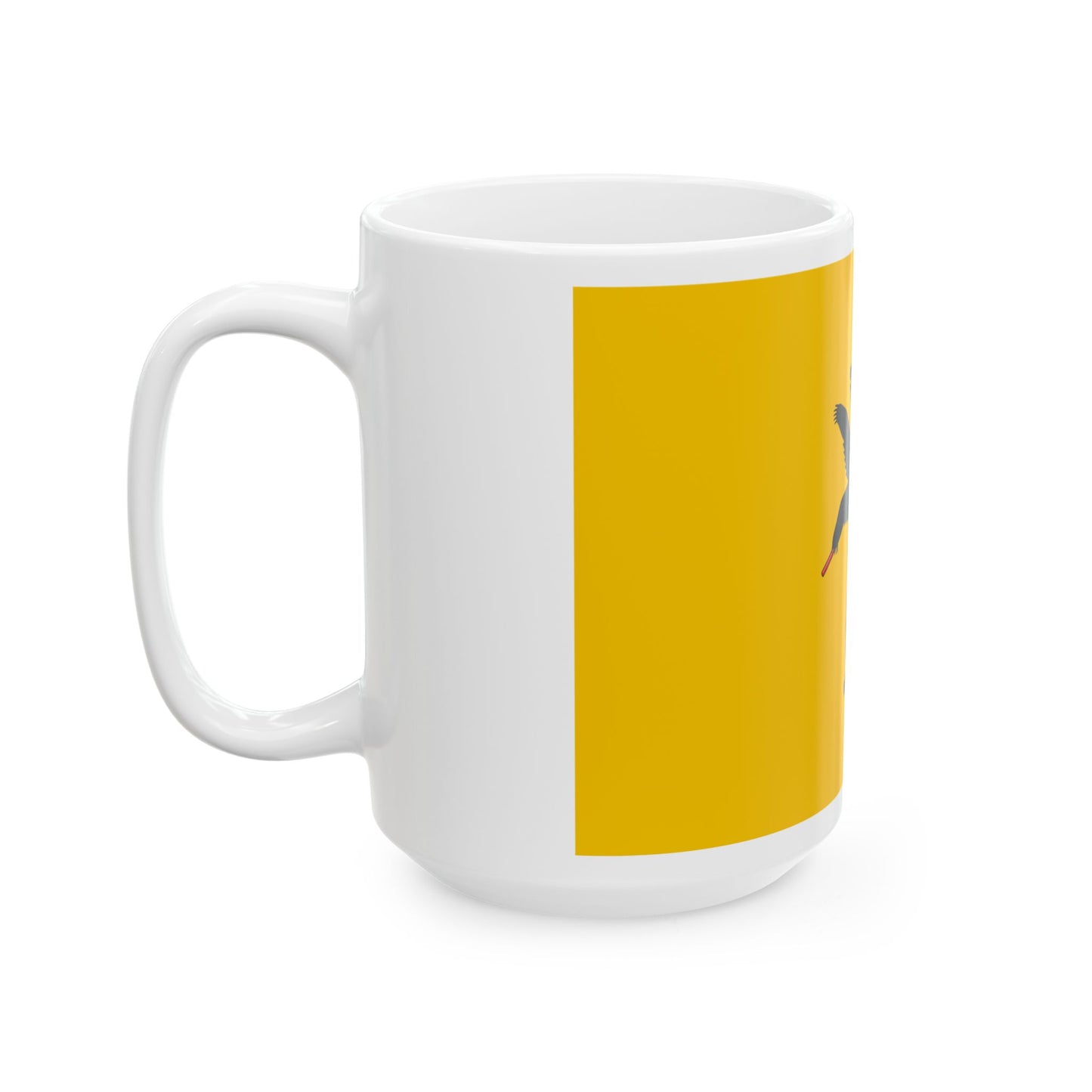 Flag of Yaroslavl Oblast Russia - White Coffee Mug