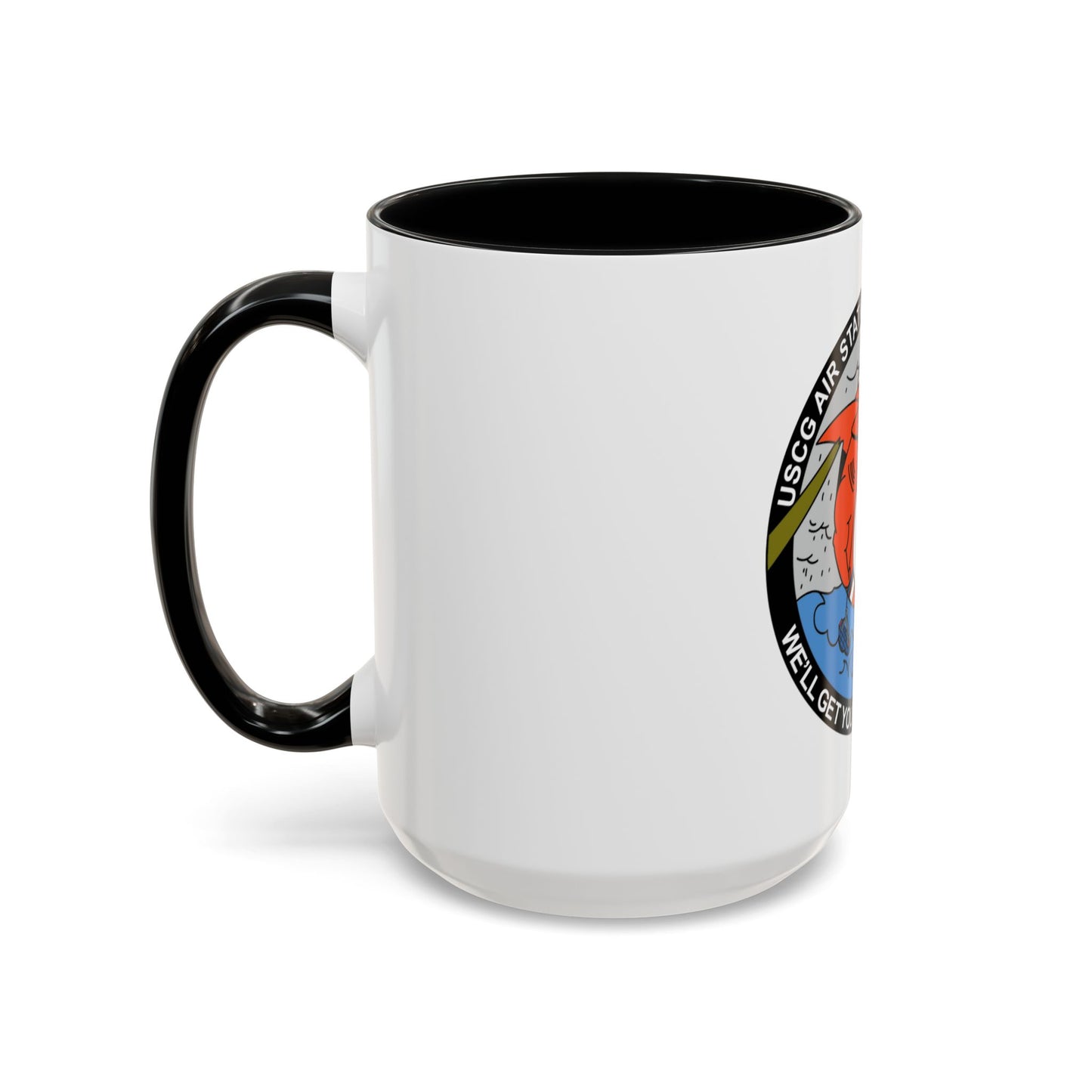 USCG Air Station San Francisco 2 (U.S. Coast Guard) Accent Coffee Mug