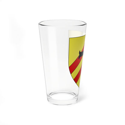 Fétigny coat of arms (Switzerland) (Coat of Arms) Pint Glass 16oz