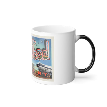 Greetings from Hempstead (Greeting Postcards) Color Changing Mug 11oz