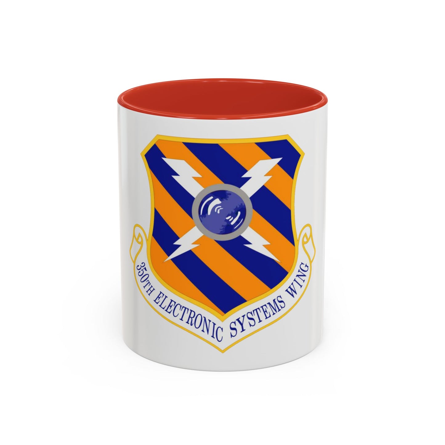 350th Electronic Systems Wing (U.S. Air Force) Accent Coffee Mug
