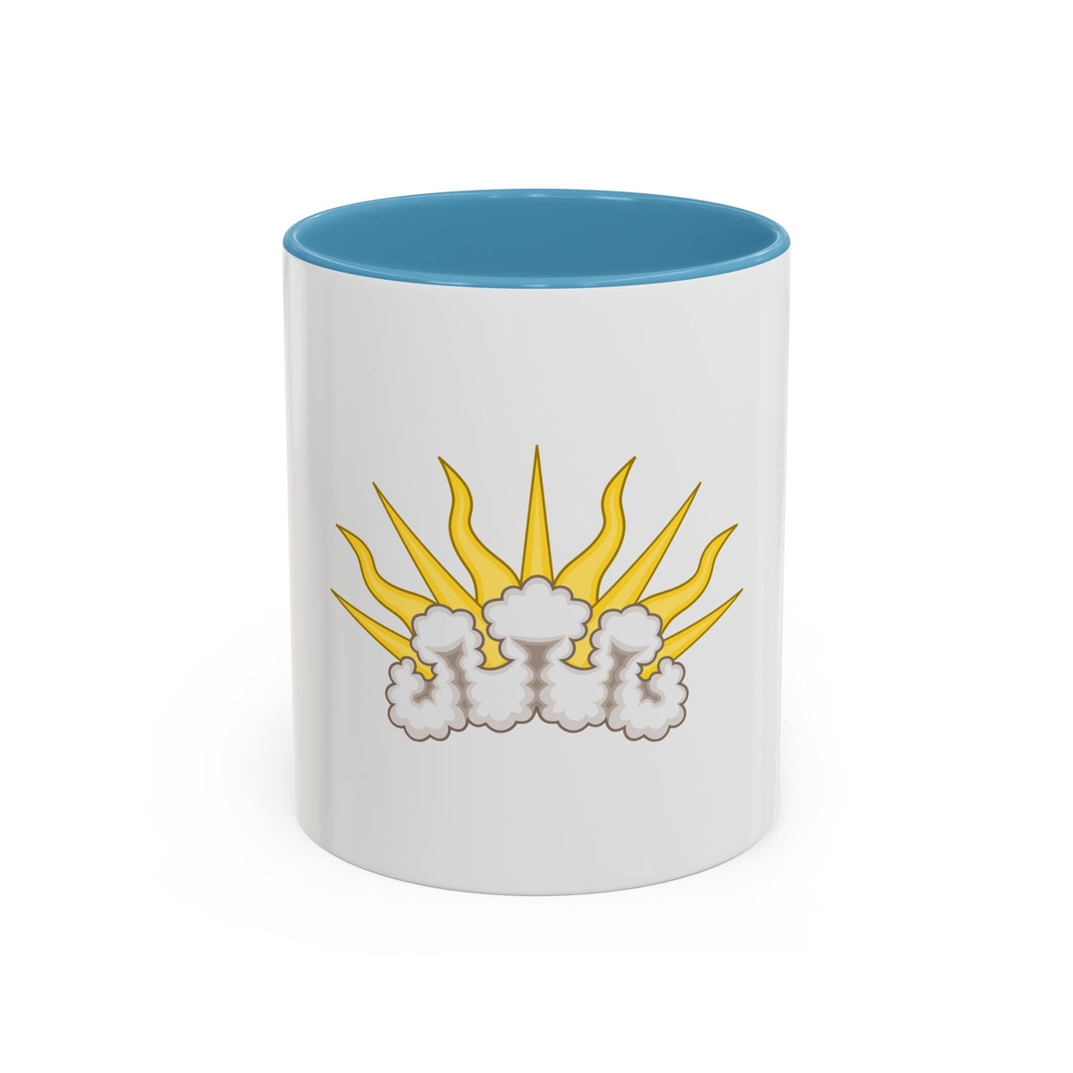 Sunburst Badge - Accent Coffee Mug