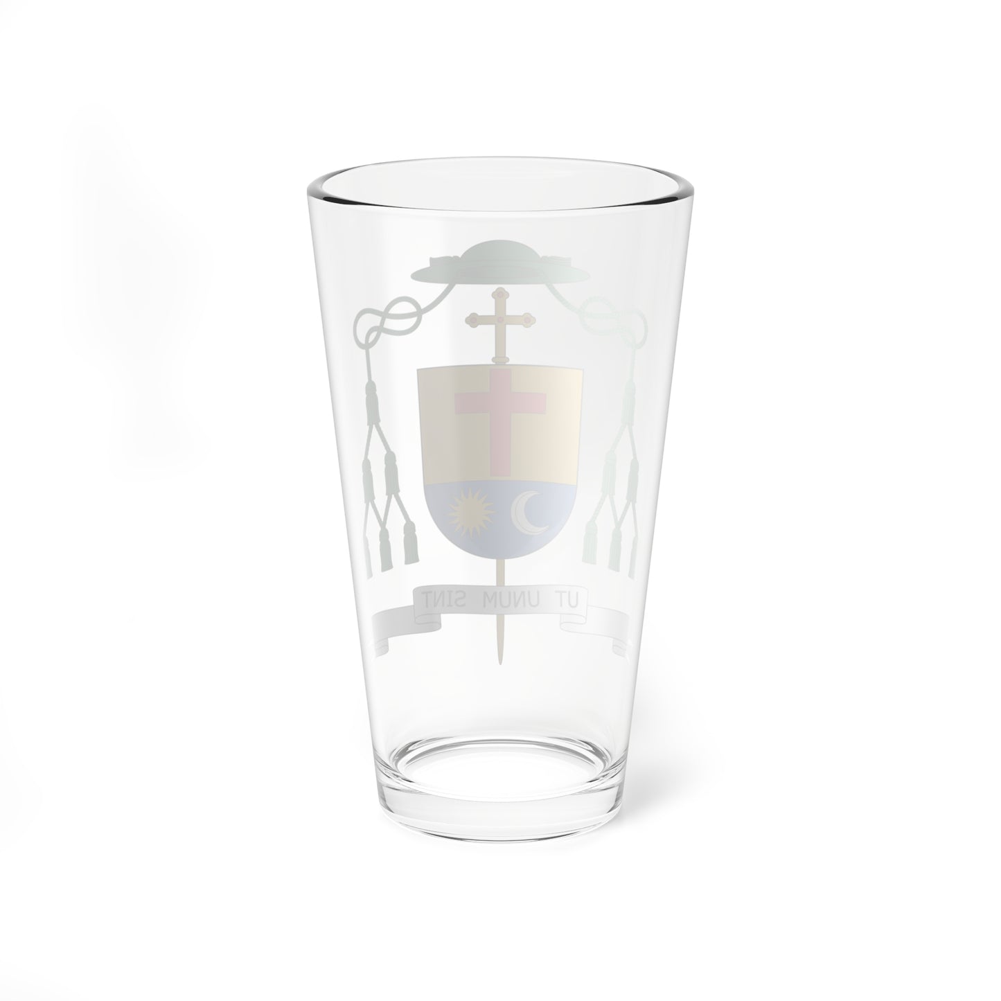 Escudo de Jesús Catalá Ibañéz (Spain) (Coat of Arms) Pint Glass 16oz
