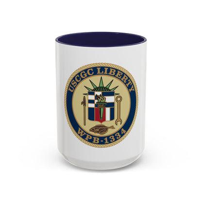 USCGC Liberty WPB 1334 (U.S. Coast Guard) Accent Coffee Mug