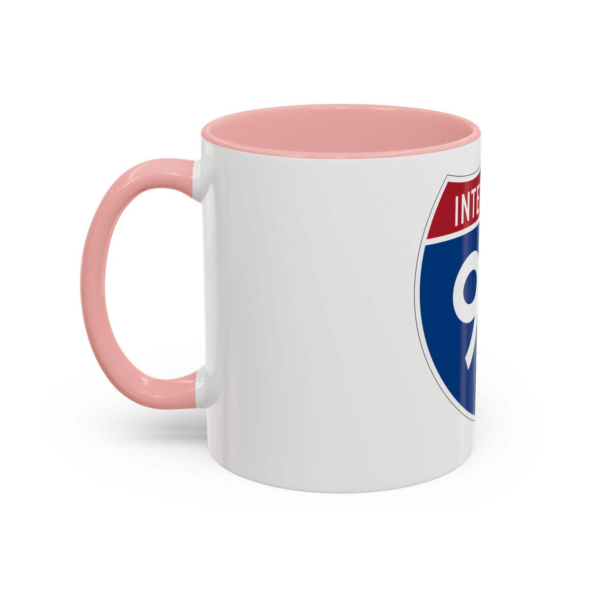 Interstate 96 (U.S. Highways) Accent Coffee Mug