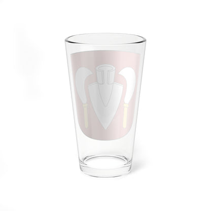 Volken-blazon (Switzerland) (Coat of Arms) Pint Glass 16oz