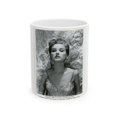 Debra Paget #545 (Vintage Female Icon) White Coffee Mug-11oz-Go Mug Yourself