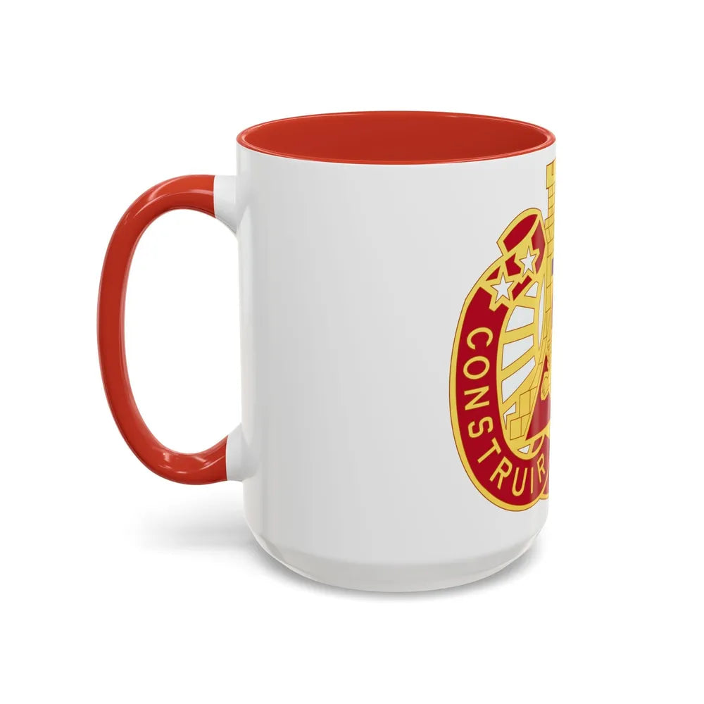 233 Engineer Group (U.S. Army) Accent Coffee Mug-Go Mug Yourself