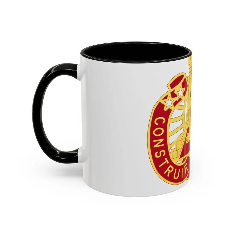 233 Engineer Group (U.S. Army) Accent Coffee Mug-Go Mug Yourself