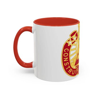 233 Engineer Group (U.S. Army) Accent Coffee Mug-Go Mug Yourself