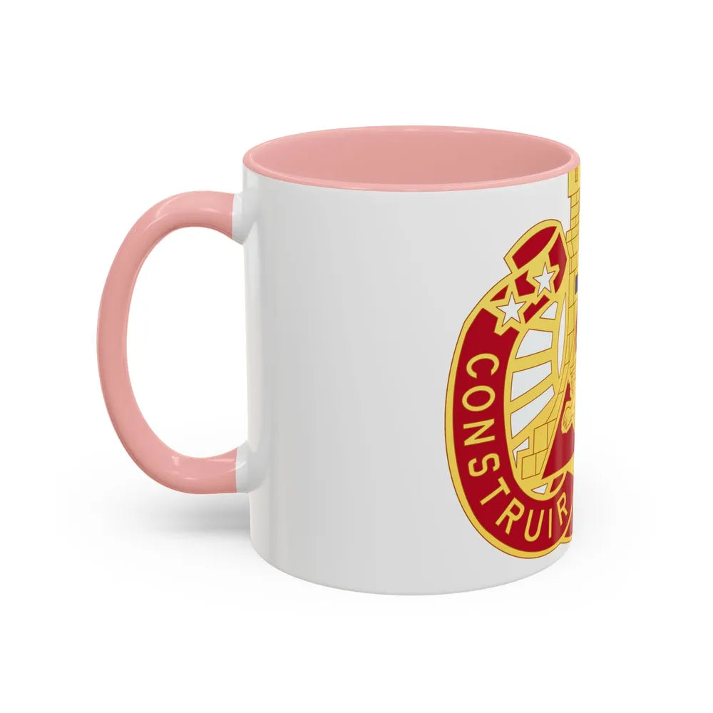 233 Engineer Group (U.S. Army) Accent Coffee Mug-Go Mug Yourself