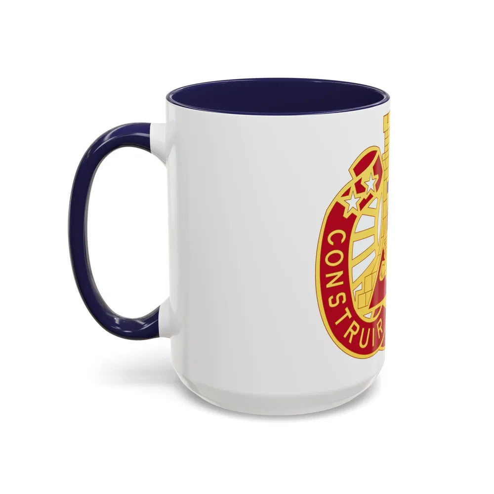 233 Engineer Group (U.S. Army) Accent Coffee Mug-Go Mug Yourself