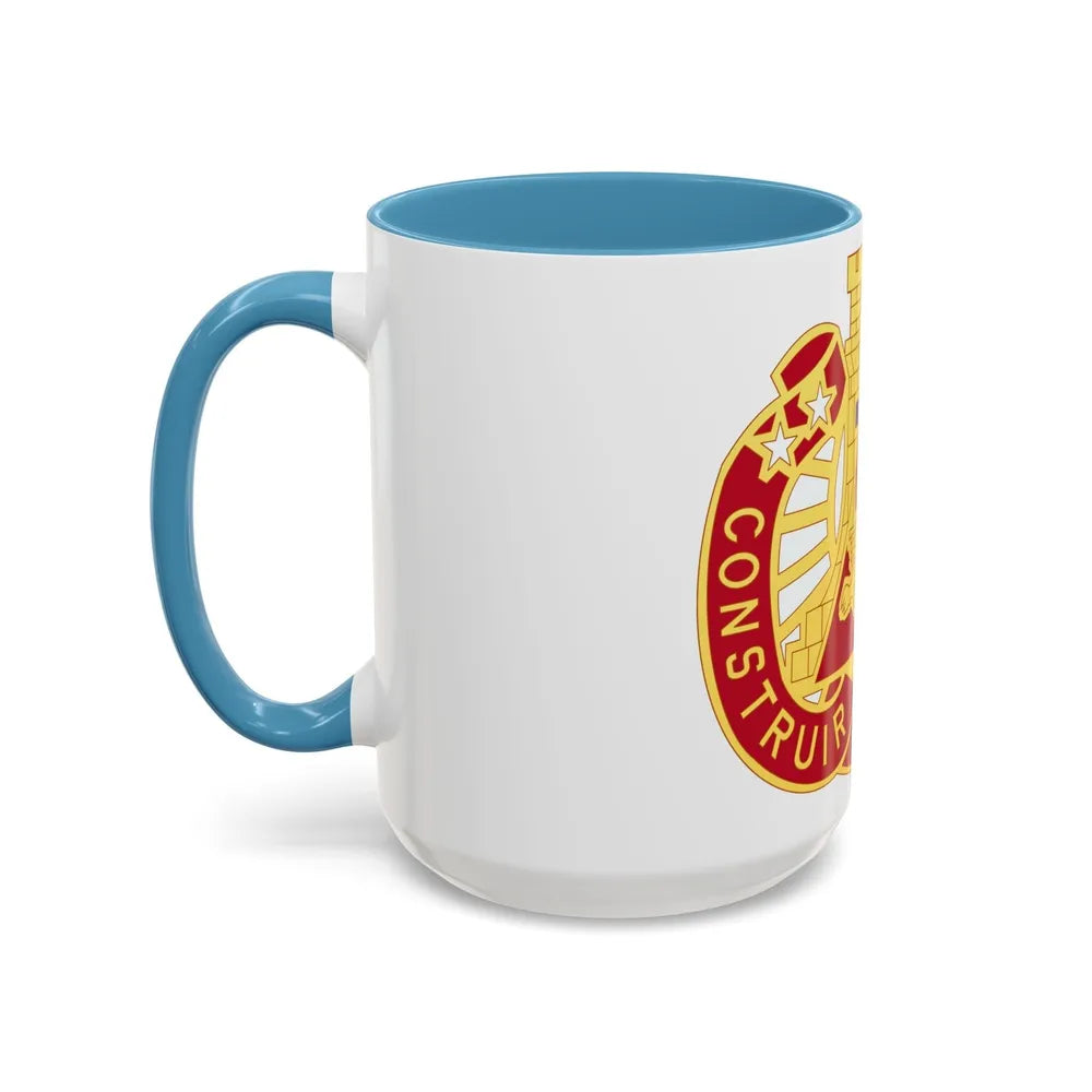 233 Engineer Group (U.S. Army) Accent Coffee Mug-Go Mug Yourself