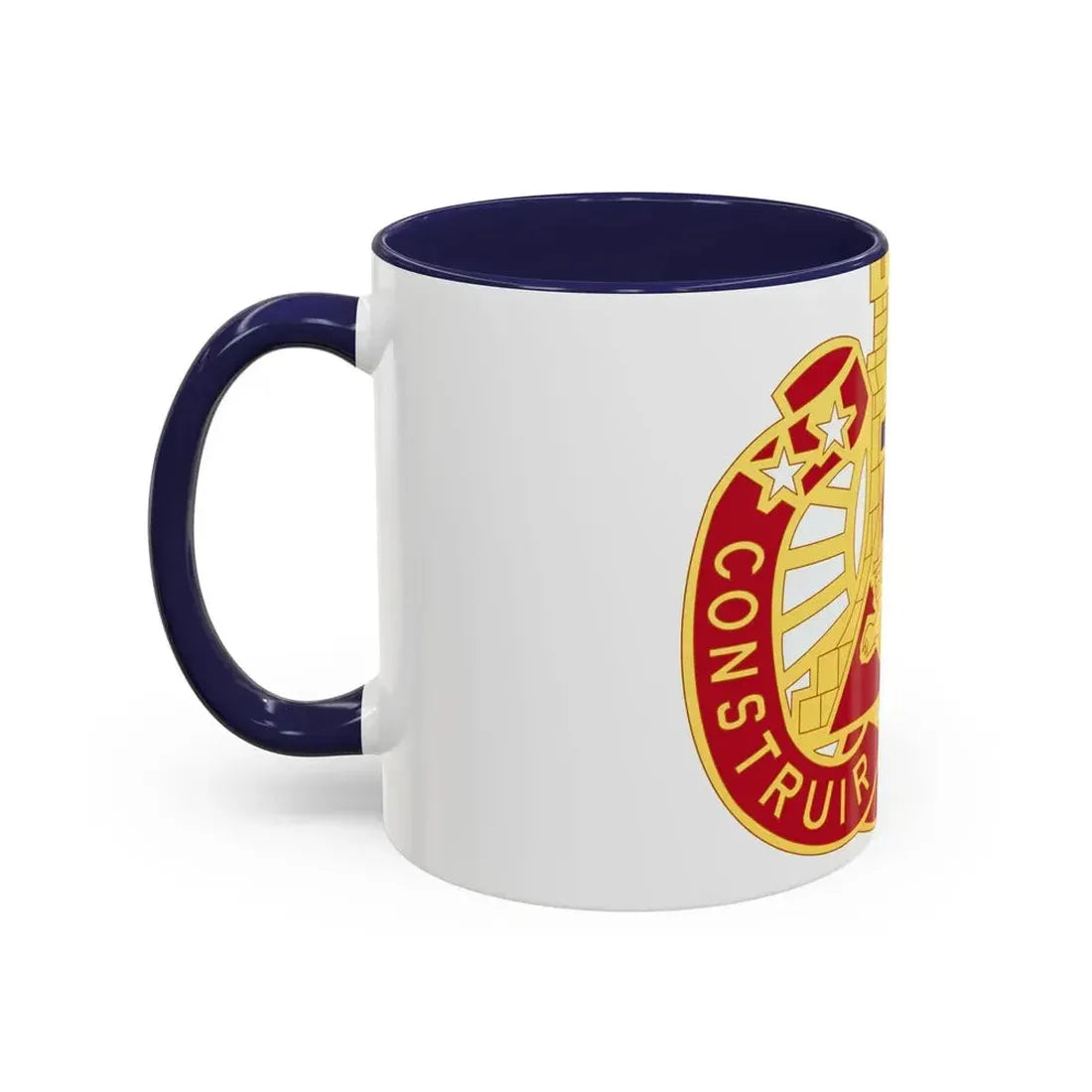233 Engineer Group (U.S. Army) Accent Coffee Mug - Go Mug Yourself