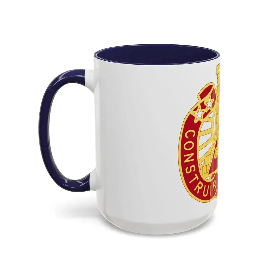 233 Engineer Group (U.S. Army) Accent Coffee Mug - Go Mug Yourself