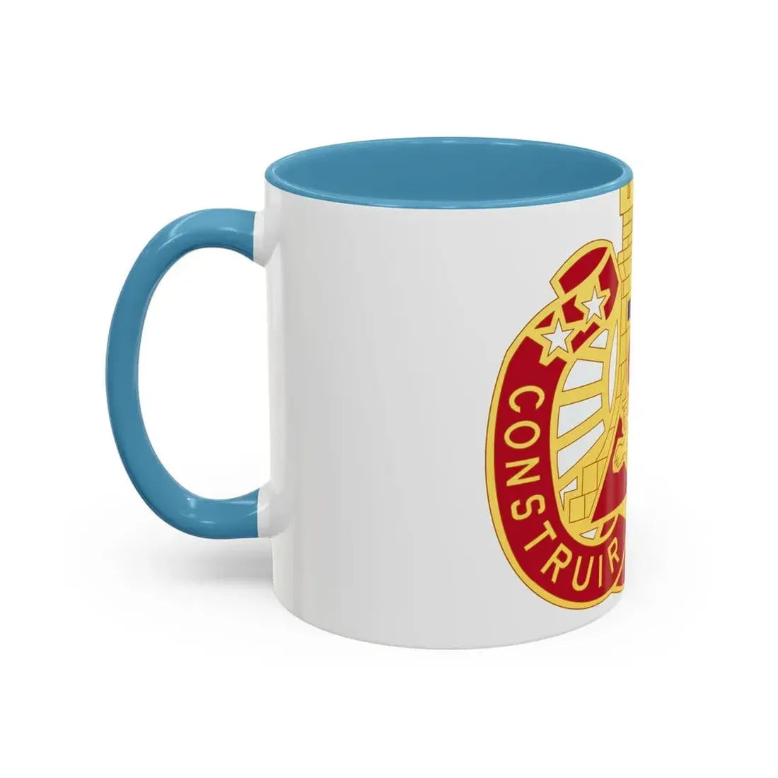 233 Engineer Group (U.S. Army) Accent Coffee Mug - Go Mug Yourself