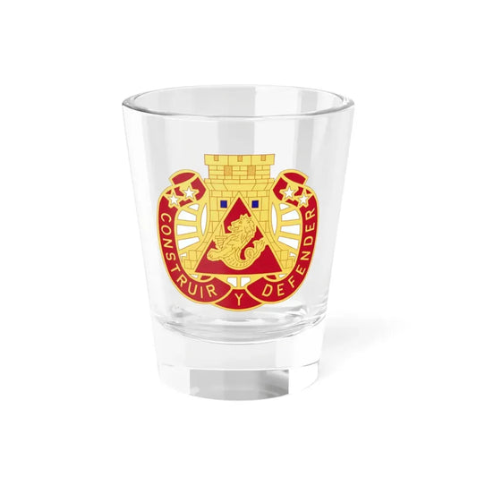 233 Engineer Group (U.S. Army) Shot Glass 1.5oz 1.5oz - Go Mug Yourself