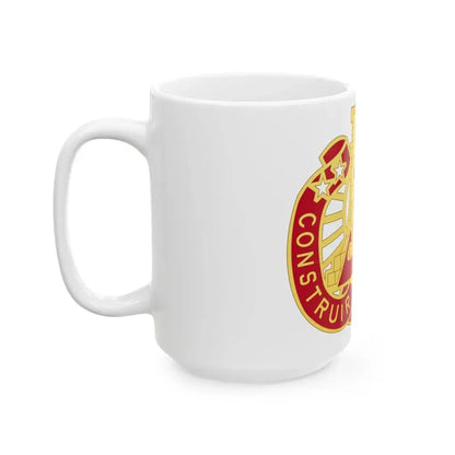 233 Engineer Group (U.S. Army) White Coffee Mug - Go Mug Yourself