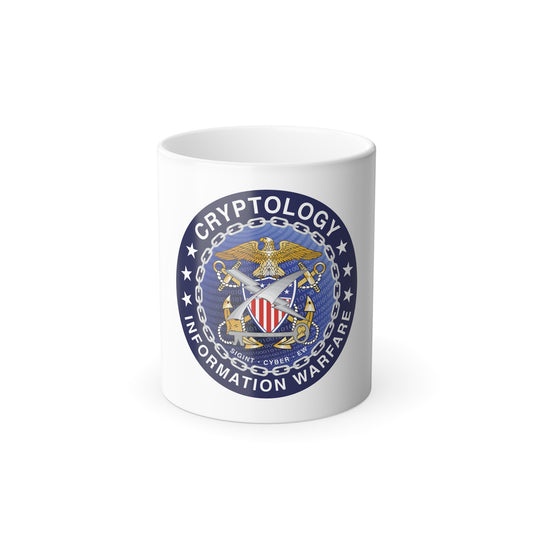 Navy cryptologic community (U.S. Navy) Color Changing Mug 11oz
