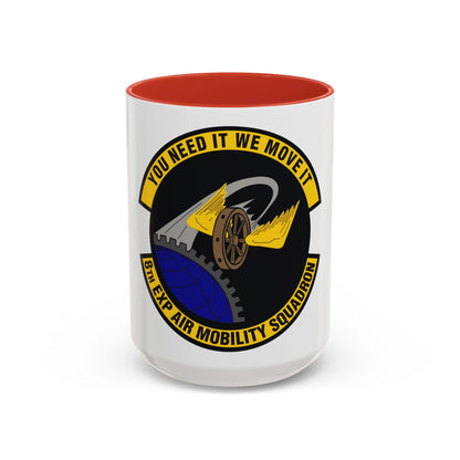 8th Expeditionary Air Mobility Squadron (U.S. Air Force) Accent Coffee Mug