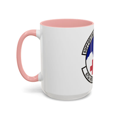 673d Medical Support Squadron (U.S. Air Force) Accent Coffee Mug