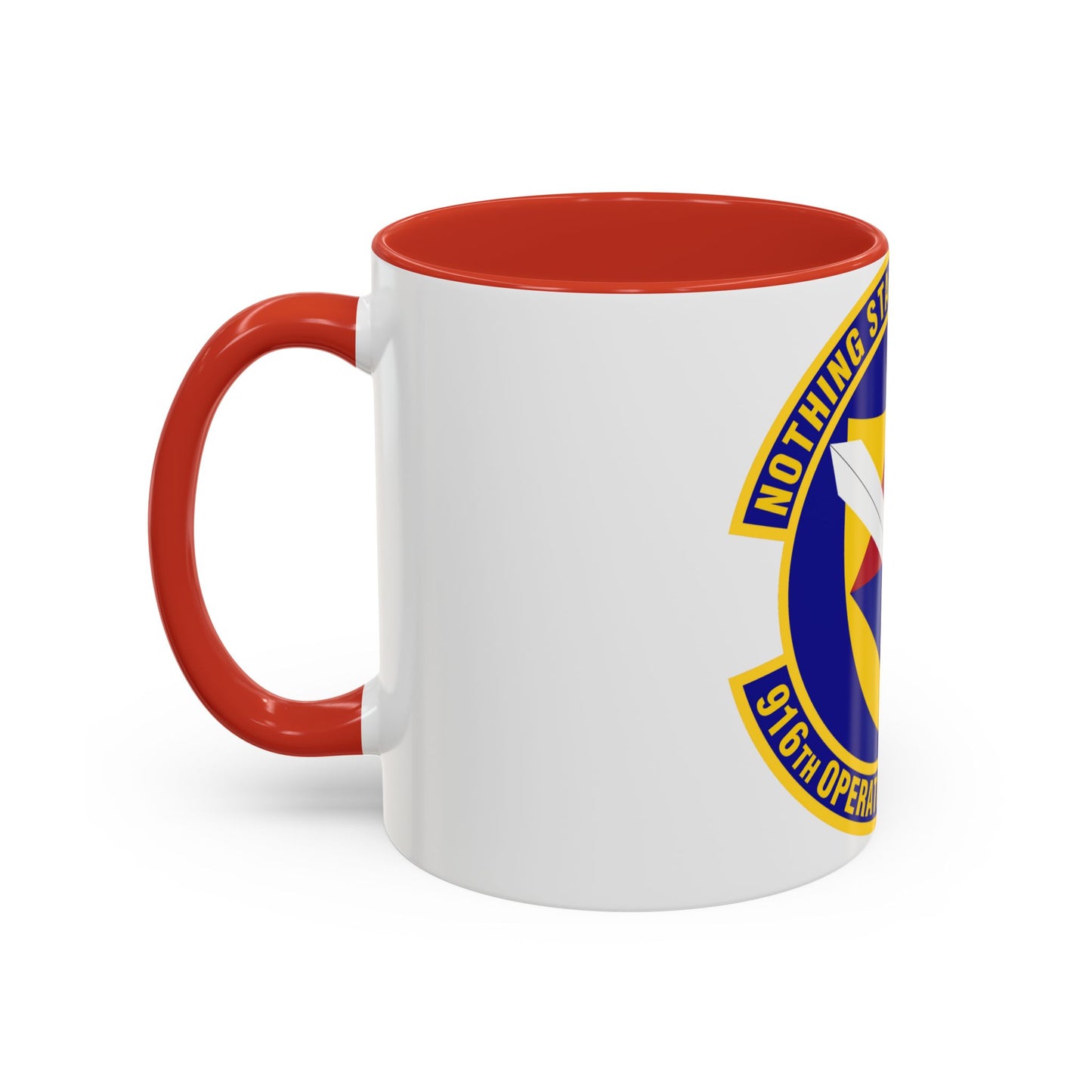 916th Operations Support Squadron (U.S. Air Force) Accent Coffee Mug