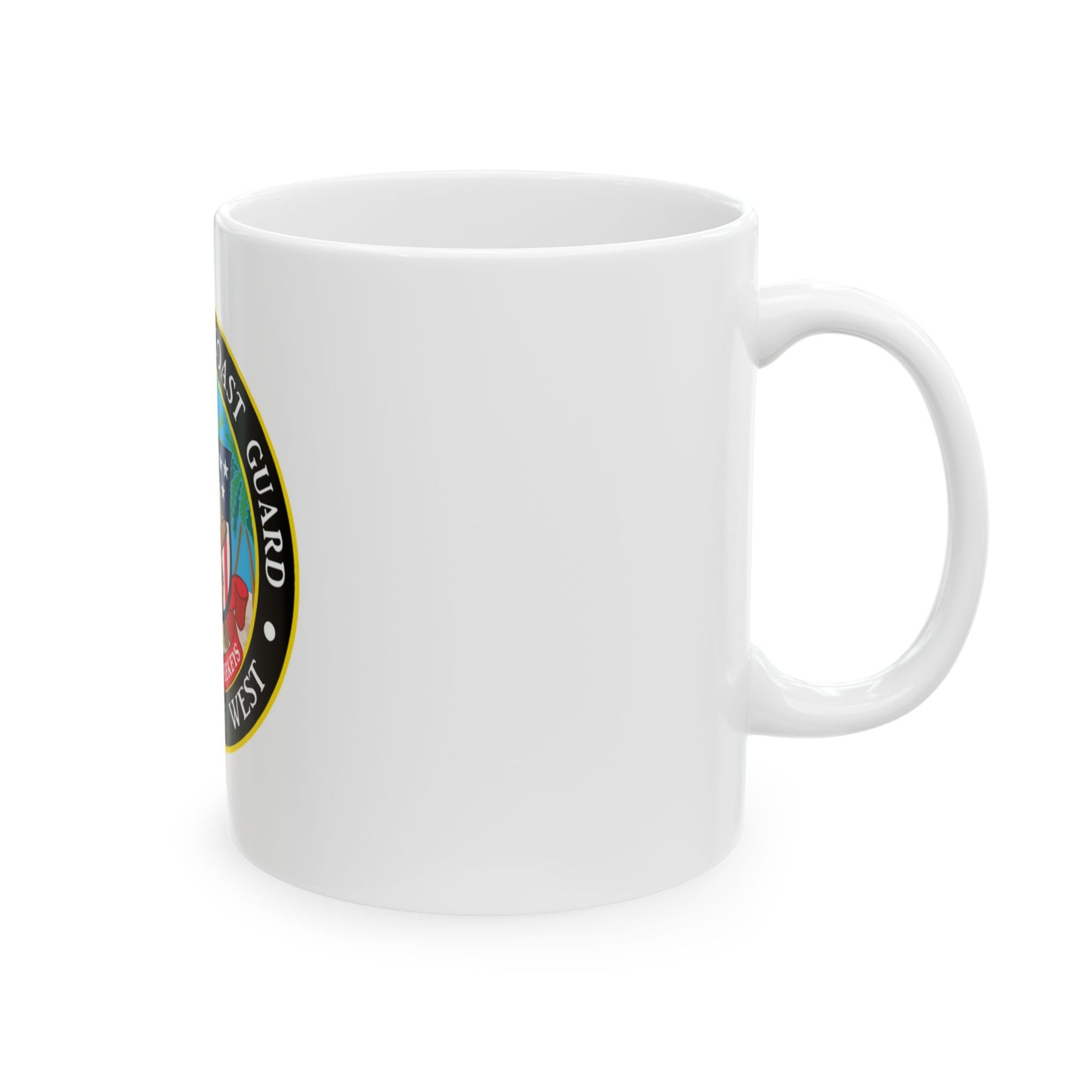 USCG Sector Key West (U.S. Coast Guard) White Coffee Mug