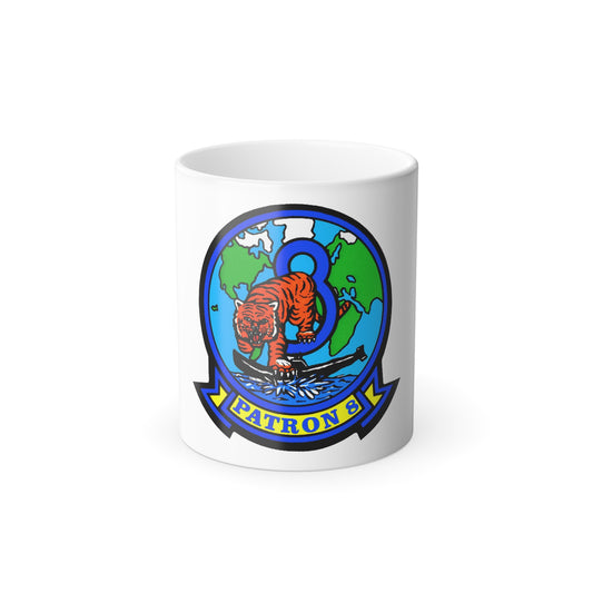 VP 8 Fighting Tigers (U.S. Navy) Color Changing Mug 11oz
