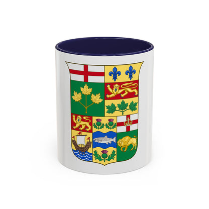 Arms of Canada 1870 - Accent Coffee Mug