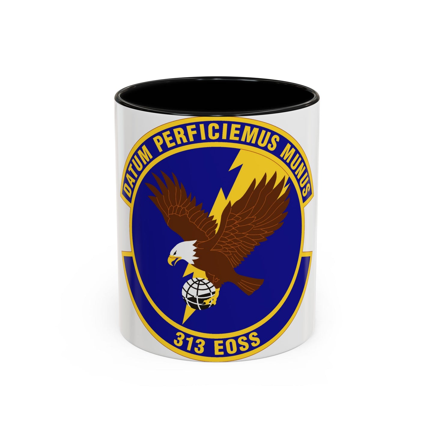 313th Expeditionary Operations Support Squadron (U.S. Air Force) Accent Coffee Mug