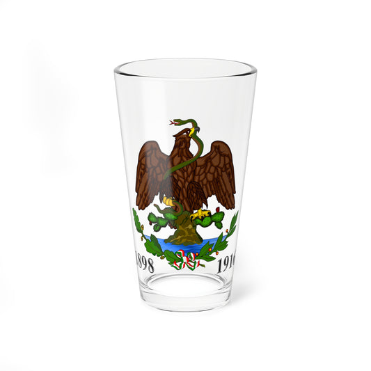 Esc Mex Porfirista 1898 a 1916 (Mexico) (Coat of Arms) Pint Glass 16oz