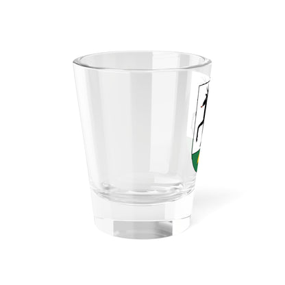 Agasul coat of arms (Switzerland) (Coat of Arms) Shot Glass 1.5oz