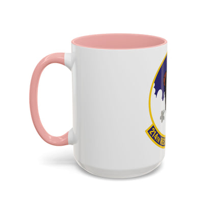 214th Reconnaissance Squadron (U.S. Air Force) Accent Coffee Mug