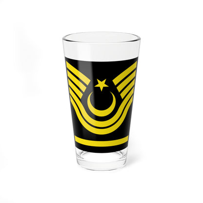 Army TUR OR 07 2 (Turkey) (Military Rank) Pint Glass 16oz