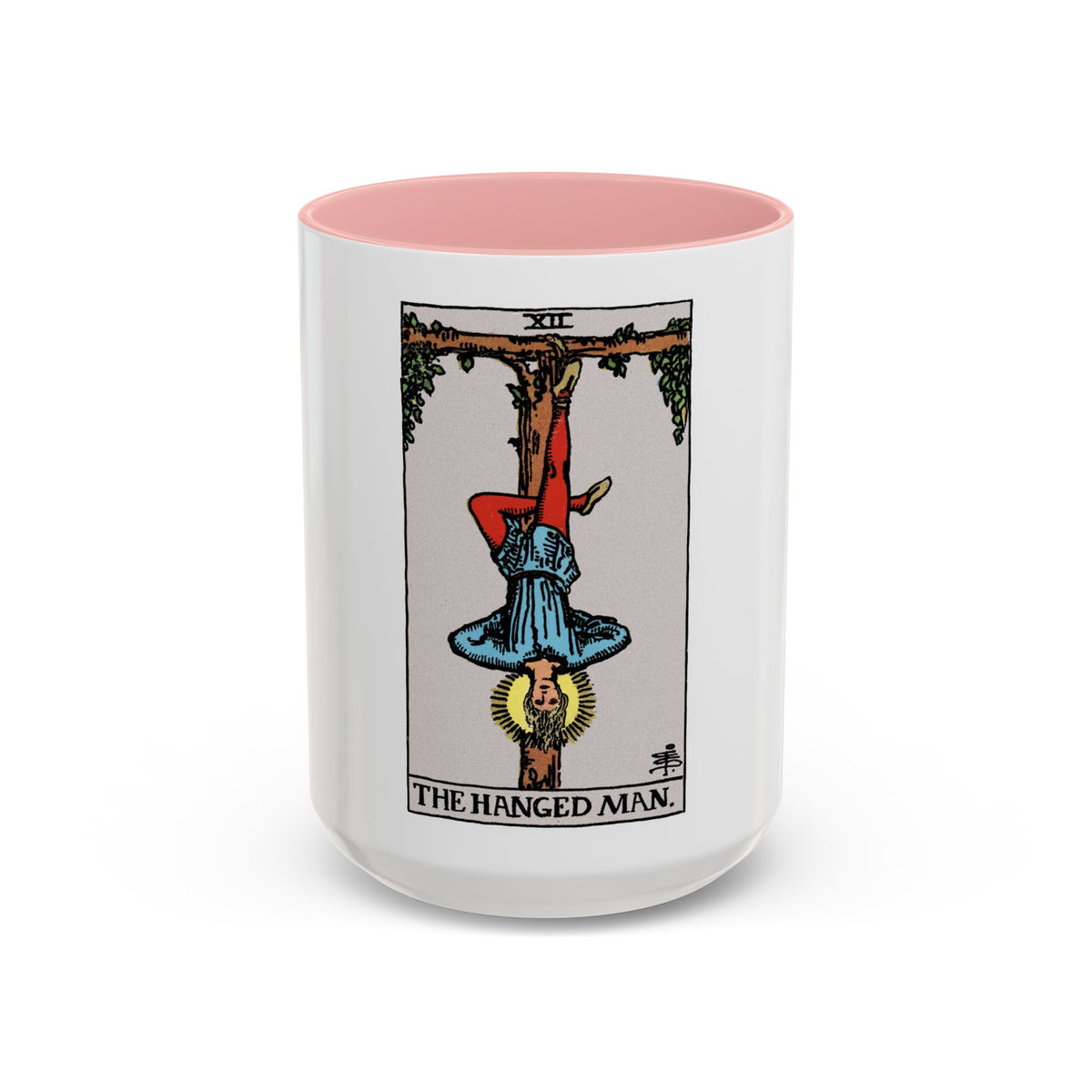 The Hanged Man (Tarot Card) Accent Coffee Mug