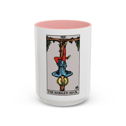 The Hanged Man (Tarot Card) Accent Coffee Mug