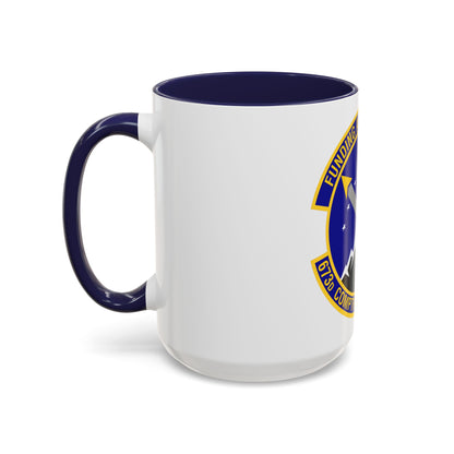 673d Comptroller Squadron (U.S. Air Force) Accent Coffee Mug