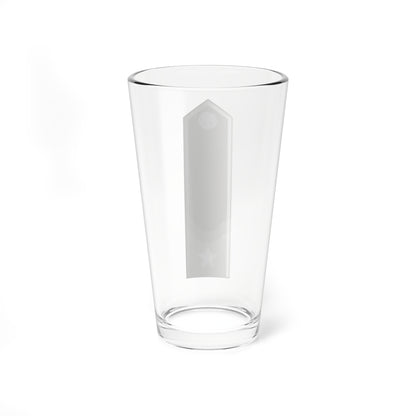 CzArmy 2011 OR9 Stabni praporcik shoulder (Czech Republic) (Military Rank) Pint Glass 16oz