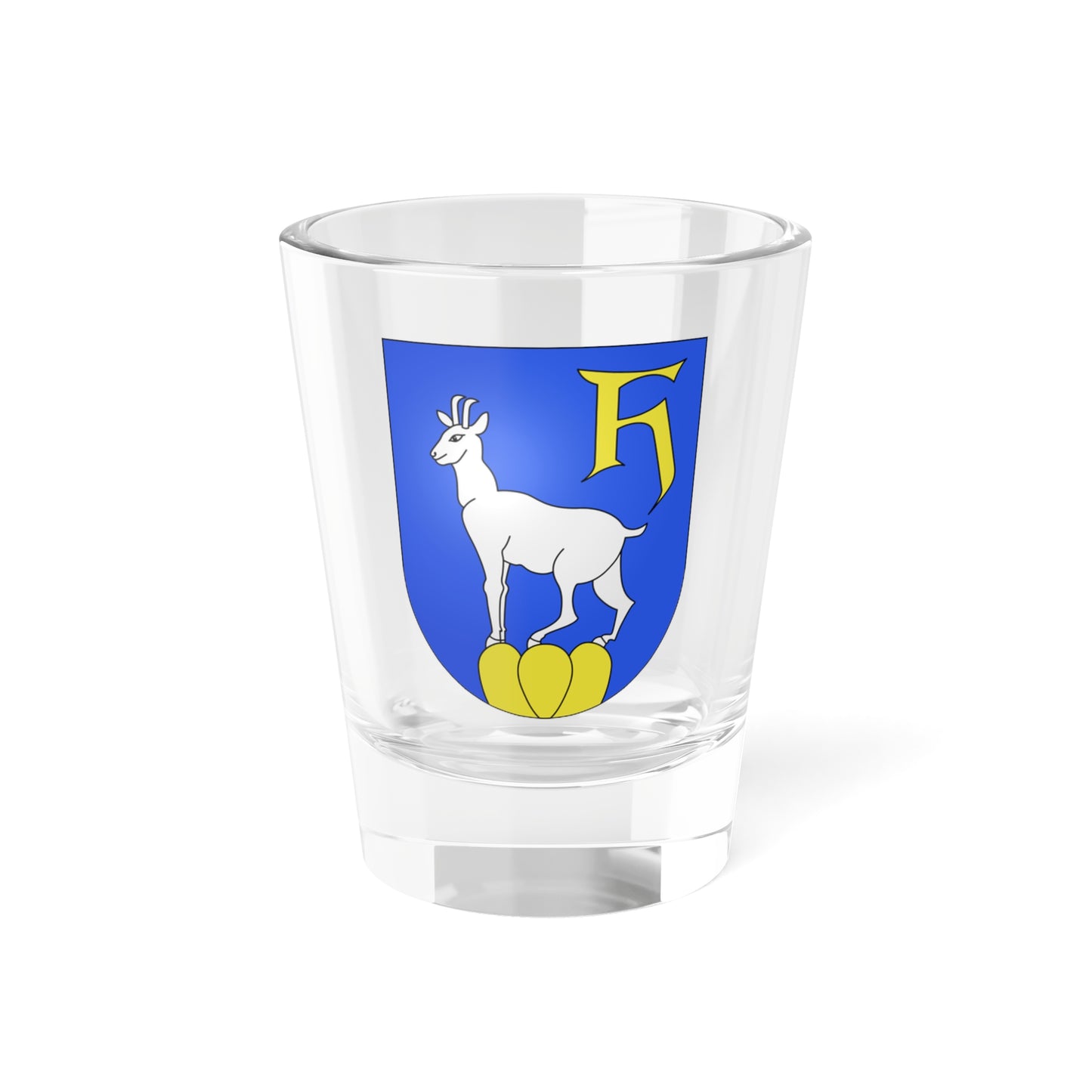 Hergiswil-coat of arms (Switzerland) (Coat of Arms) Shot Glass 1.5oz