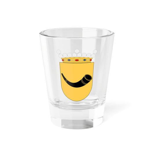 HMS Claes Horn vapen (Sweden) (Coat of Arms) Shot Glass 1.5oz