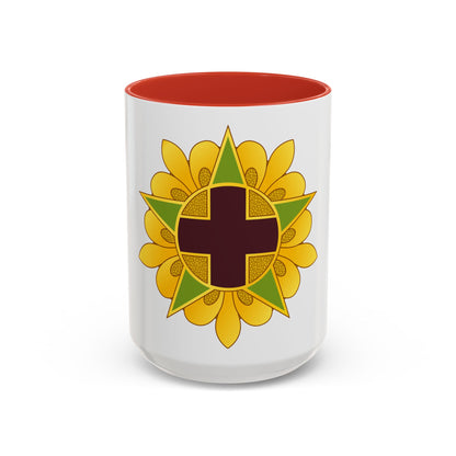 45 Field Hospital (U.S. Army) Accent Coffee Mug
