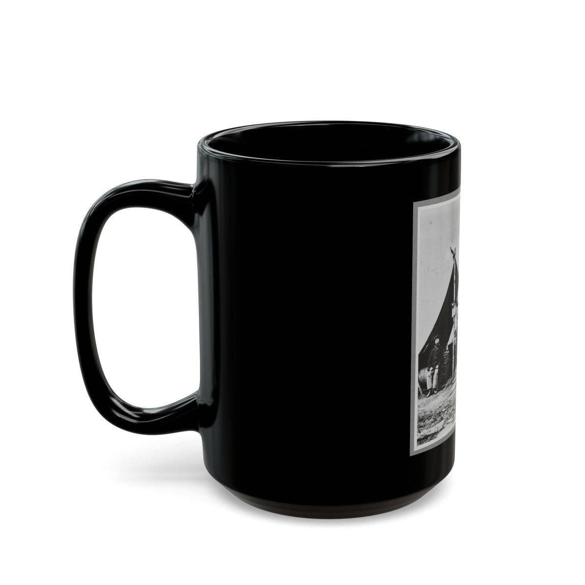 Meat For The Army (U.S. Civil War) Black Coffee Mug