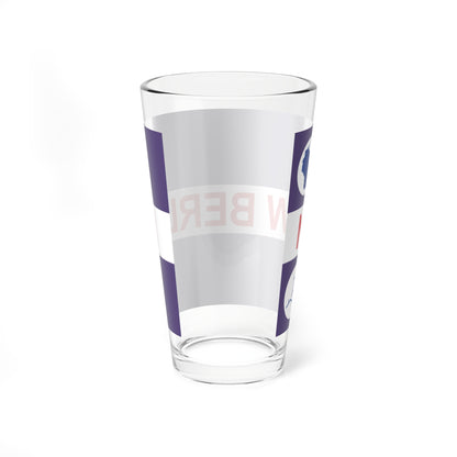 Flag of New Berlin Wisconsin (United States) Pint Glass 16oz