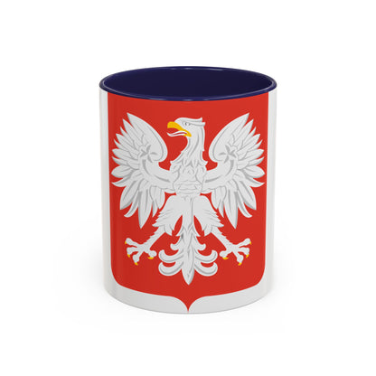 Coat of arms of Poland (1955-1980) - Accent Coffee Mug