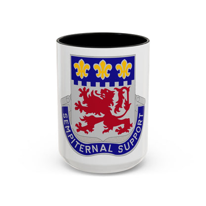 105 Engineer Group (U.S. Army) Accent Coffee Mug