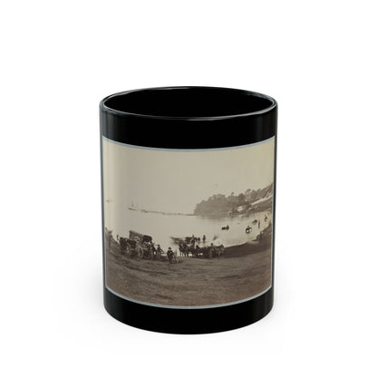 Belle Plain Landing, Va. 003 (U.S. Civil War) Black Coffee Mug