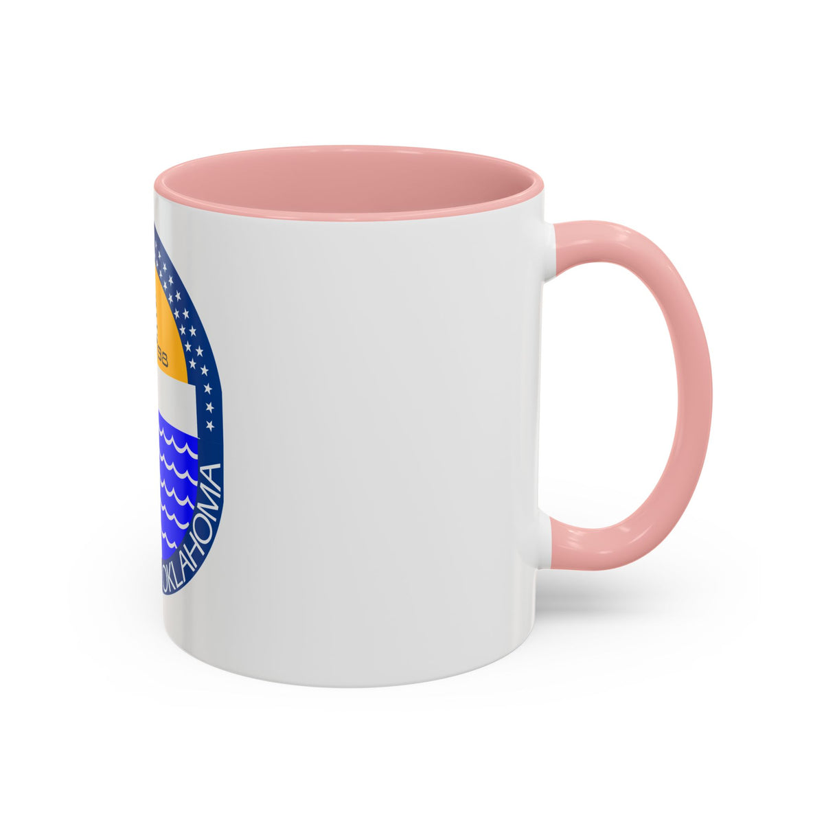 Seal of Tulsa Oklahoma - Accent Coffee Mug